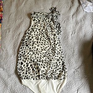 Express tie neck bodysuit